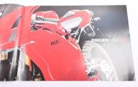 DUCATI: A&nbsp;2004 Ducati 749R/999R sales brochure, fold out format with Italian, English & Japanese text. - 3