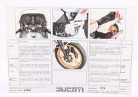 DUCATI: A double sided single sheet 1982 Ducati 600&nbsp;SL&nbsp;Pantah sales brochure - 3