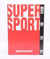 DUCATI: A&nbsp;1993 Ducati 900 SL, SS, 750 SS, 350 SS fold out sales brochure