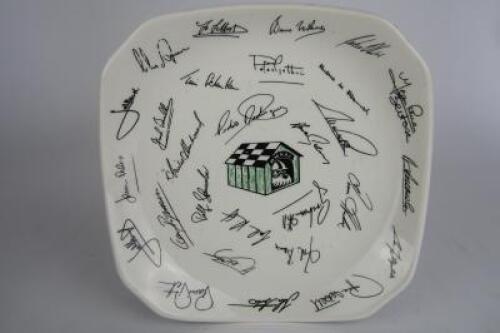 F1 1 DOG HOUSE: A rare Wade plate