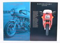 DUCATI: A&nbsp;1995 Ducati Supersport Superlight 900, 750, 600 SS fold out sales brochure - 2