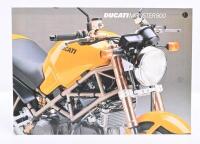 DUCATI: A&nbsp;1998 Ducati 900 Monster double sided single sheet sales&nbsp;brochure.