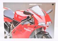 DUCATI: A&nbsp;1998 Ducati 916 SPS double sided single sheet sales brochure