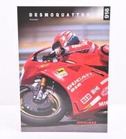 DUCATI: A&nbsp;1995 Ducati 'Desmoquattro Novesdici' 916 fold out sales brochure&nbsp;