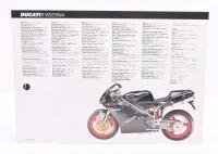 DUCATI: A&nbsp;1998 Ducati 916 Senna double sided single sheet sales brochure - 2