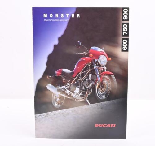 DUCATI: A 1997 Ducati Monster M600,M750,M900 & M900 Solo fold out sales brochure