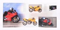 DUCATI: A&nbsp;1997 Ducati Supersport SS600,SS750,SS900 fold out sales brochure - 3