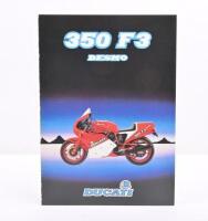 DUCATI: A&nbsp;1986 Ducati 350 F3 Desmo fold out sales brochure