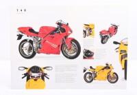 DUCATI: A&nbsp;1995 Ducati 'Desmoquattro Settequarantto'&nbsp;748 fold out sales brochure - 2