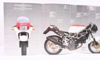 DUCATI: A&nbsp;1988 Ducati 851 colour fold out sales brochure - 5