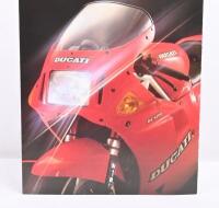 DUCATI: A&nbsp;1990 Ducati 851 colour fold out sales brochure - 3