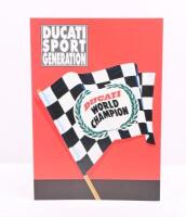 DUCATI: A&nbsp;1992 Ducati 851, 888 SP4 fold out sales brochure