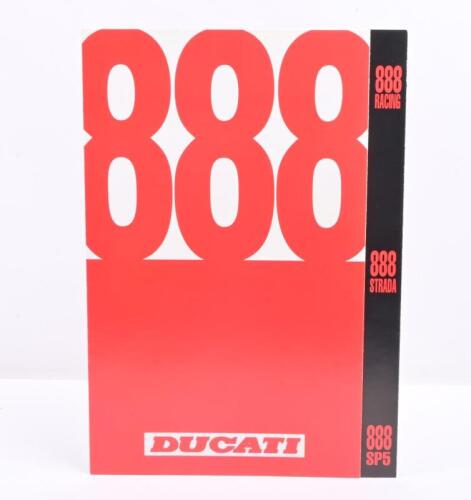 DUCATI: A 1993 Ducati 888 Racing, 888 Strada & 888 SP5 fold out sales brochure