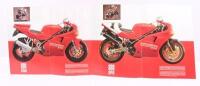 DUCATI: A&nbsp;1993 Ducati 888 Racing, 888 Strada & 888 SP5 fold out sales brochure - 3
