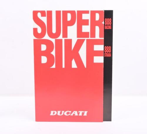93 · DUCATI: A 1994 Ducati 'Super Bike' 888 Racing & 888 Strada fold out sales brochure