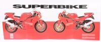DUCATI: A&nbsp;1994 Ducati 'Super Bike' 888 Racing & 888 Strada fold out sales brochure - 3