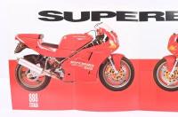 DUCATI: A&nbsp;1994 Ducati 'Super Bike' 888 Racing & 888 Strada fold out sales brochure - 4