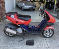 2001&nbsp;Italjet Dragster 180 Scooter (red) -Project [Brunswick] - 7