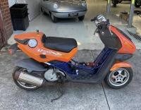 2001 Italjet Dragster 180 Scooter (orange)&nbsp;-[Brunswick] - 9