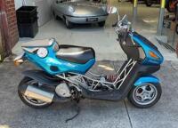 2000&nbsp;Italjet Dragster 180 Scooter (blue) -[Brunswick]. - 5