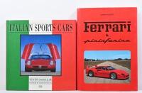 ITALIAN SPORTS CARS: Two hardcover books detailing Italian sports cars. 'Ferrari & Pininfarina' by Gianni Rogliatti