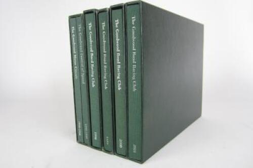 GOODWOOD: Six booklets covering Goodwood.