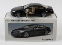 MERCEDES-BENZ: A NOS 1:18 scale AutoArt Millenium Mercedes-Benz CL63 AMG die-cast model with opening parts