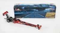 TOP FUEL DRAGSTER: A 'Motorsports&nbsp;Authentics' 1:24 scale top fuel dragster model with 'Snap-on' signage.
