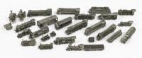 LOCOMOTIVES: A collection of twenty seven&nbsp;Franklin Mint&nbsp;pewter locomotives, each approximately 9cm high