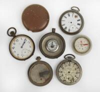 POCKET WATCH: A collection of eight pocket watches in various conditions&nbsp;