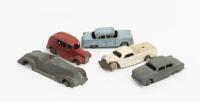 TOY CARS: A collection of five various vintage&nbsp;toy cars some from 'Dinky Toys', & 'Micro Models'.&nbsp;