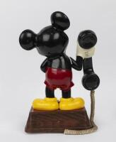 MICKEY MOUSE: A collection of Mickey Mouse memorabilia including a vintage Mickey Mouse telephone, as well as a Minnie Mouse ceramic jar.&nbsp;&nbsp; - 2