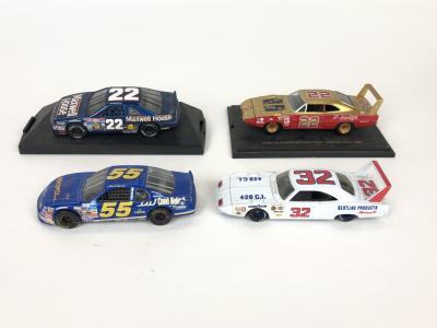 NASCAR/DAYTONA: Four 1:43 scale models of NASCAR's from various model manufacturers