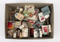 CIGARETTES: A large collection of vintage&nbsp;cigarette boxes and soft shell packets including Champion, Havelock, Blackcat, Marlboro as well as a small selection of match boxes including Redheads&nbsp;