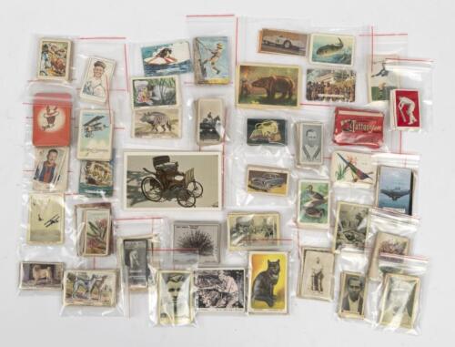 CARDS: A large box of early collector cards such as 'Wills Cigarettes', 'Sanitarium Health Food Co.', 'Minties' and others.