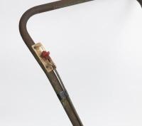 SUPA-SWIFT: An old vintage 'Supa-Swift' lawn mower, 77cm high, 47.5cm wide&nbsp; - 5