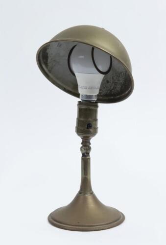 ADJUSTABLE LAMP: A 'New Super Adjustable Lamp' by 'The Greist MFG Co New Haven USA'. Untested.