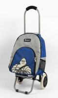 MICHELIN MAN: A Michelin Man shopping trolley, 88cm high, 33cm wide&nbsp;