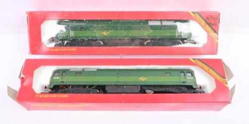MODEL RAILWAY: Two Hornby 'OO gauge '47' class diesel locomotives, numbered 'D1738' and 'D1520', both in boxes.