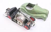SCHUCO AKUSTICO: Two&nbsp;'Schuco&nbsp;Akustico'&nbsp;wind up toy roadster cars made in Germany - 5