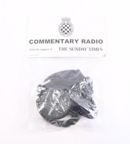 RADIO: An unused 'Goodwood Road Racing Company' commentary radio, in original packaging