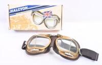 HALCYON: A vintage Halcyon mark 9 super jet goggles - 2