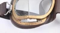 HALCYON: A vintage Halcyon mark 9 super jet goggles - 4