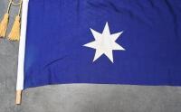 FLAG: A circa 1950s large Australian flag, 221cm high, 114cm wide - 2