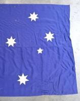 FLAG: A circa 1950s large Australian flag, 221cm high, 114cm wide - 3
