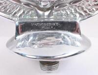 RACV: An early Royal Automobile Club of Victoria Associate (RACV) badge by 'Angus & Coote Sydney' members number '8132'. 10cm wide, 14cm high. - 3
