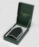 DECANTER: A circa 1960s/1970s W.O Bentley radiator decanter by Ruddspeed, 20cm high