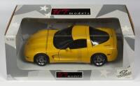 CHEVROLET CORVETTE:&nbsp;A&nbsp;1:18 scale 2000&nbsp;Chevrolet Corvette coupe, finished in millennium&nbsp;yellow paintwork
