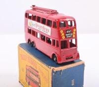 MATCHBOX: An early Matchbox No.56 Trolley Bus with Peardrax&nbsp;advertising on side, complete with original box. Made in England by 'Lesney'. - 3