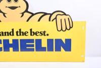 MICHELIN: A 1970s thick plastic&nbsp;'Demand the best, Michelin' advertising sign, 46cm high, 88cm wide - 6